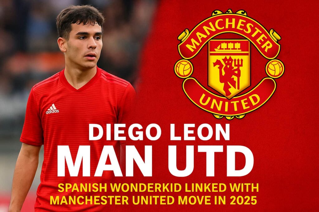 Diego Leon Man Utd banner