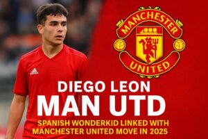 Diego Leon Man Utd banner